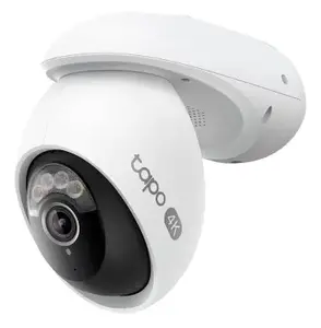IP drošības kamera TP‑Link Tapo C560WS — 8MP 3840×2160, Wi‑Fi 5, Ethernet, IP66, MicroSD līdz 512 GB, 18x digitālais tālummaiņa
