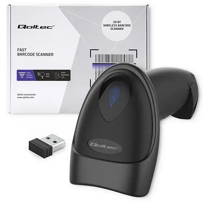 QOLTEC 50880 1D/2D USB skeneris Photo 11