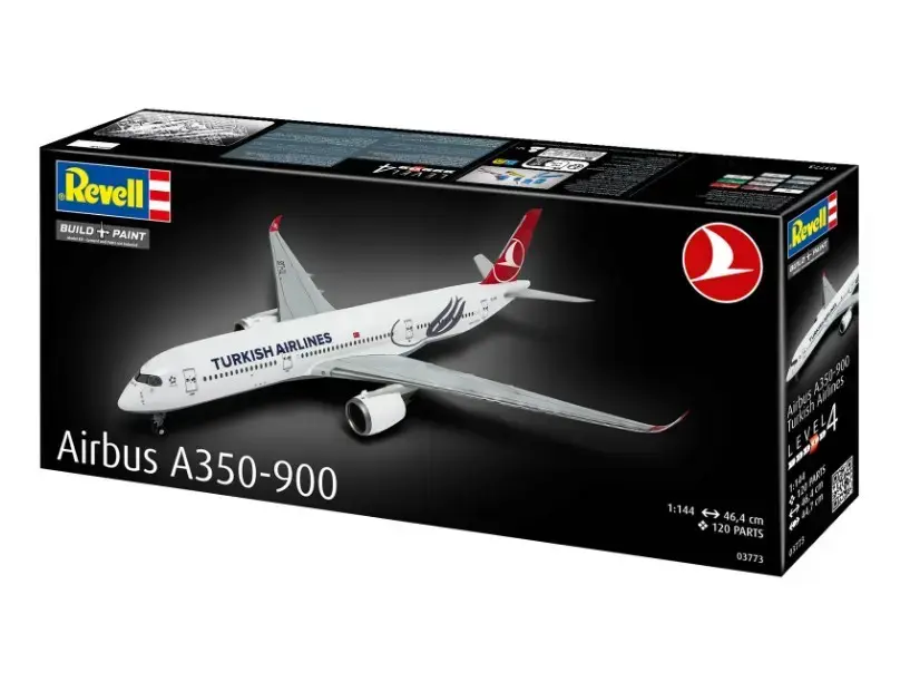 REVELL Airbus A350-900 Turkish Air 1/144 model Photo 10