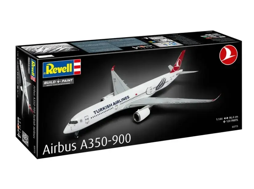 REVELL Airbus A350-900 Turkish Air 1/144 model Photo 12