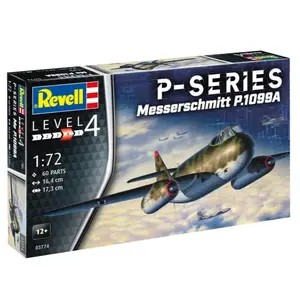 Пластиковая модель самолёта REVELL Messerschmitt P.1099A-P-SER в масштабе 1/72
