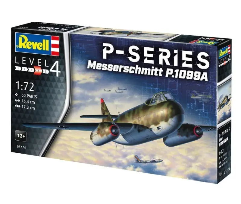 REVELL Messerschmitt P.1099A-P-SER modelis 1/72 Photo 2