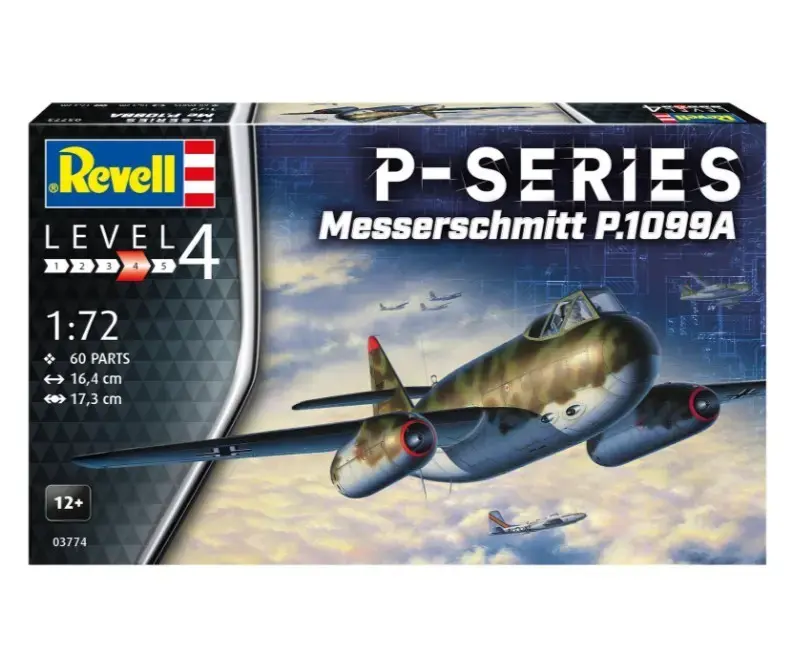 REVELL Messerschmitt P.1099A-P-SER modelis 1/72 Photo 3