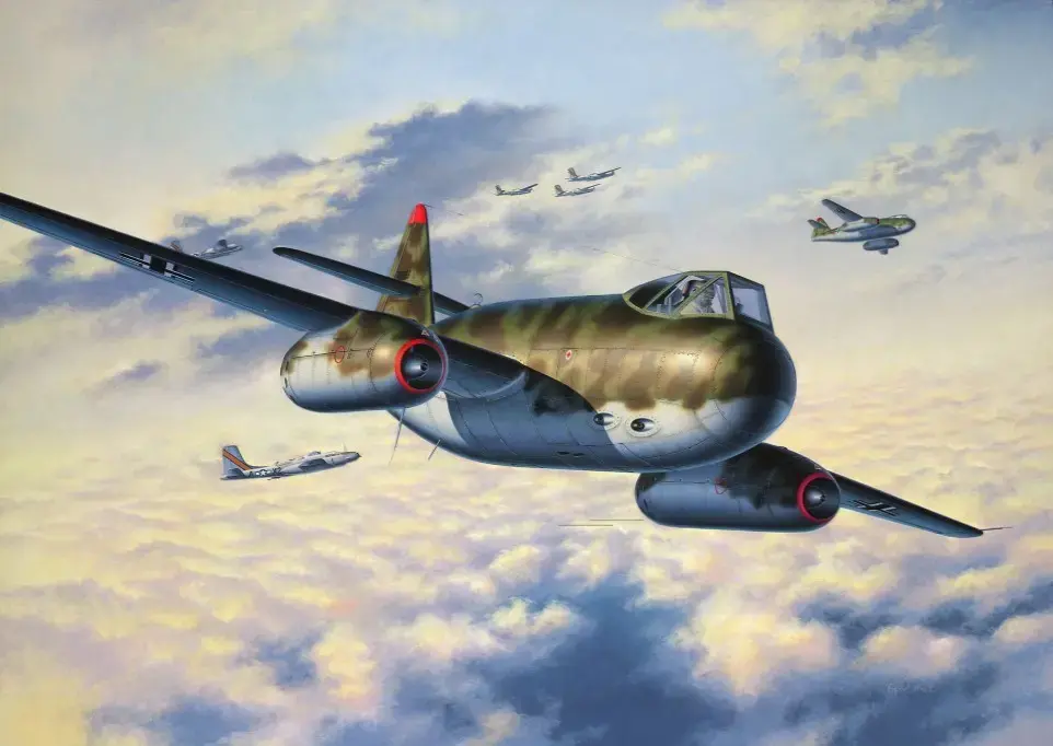 REVELL Messerschmitt P.1099A-P-SER modelis 1/72 Photo 4