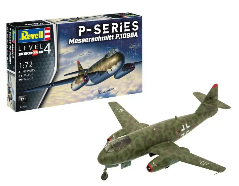 REVELL Messerschmitt P.1099A-P-SER modelis 1/72 Photo 5