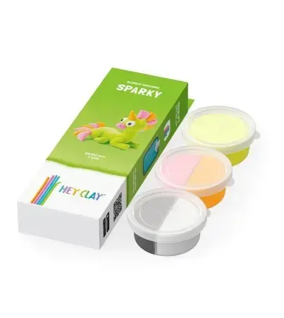Modelēšanas māls TMTOYS JEDNOROŻCE SPARKY 3 gab. Photo 2