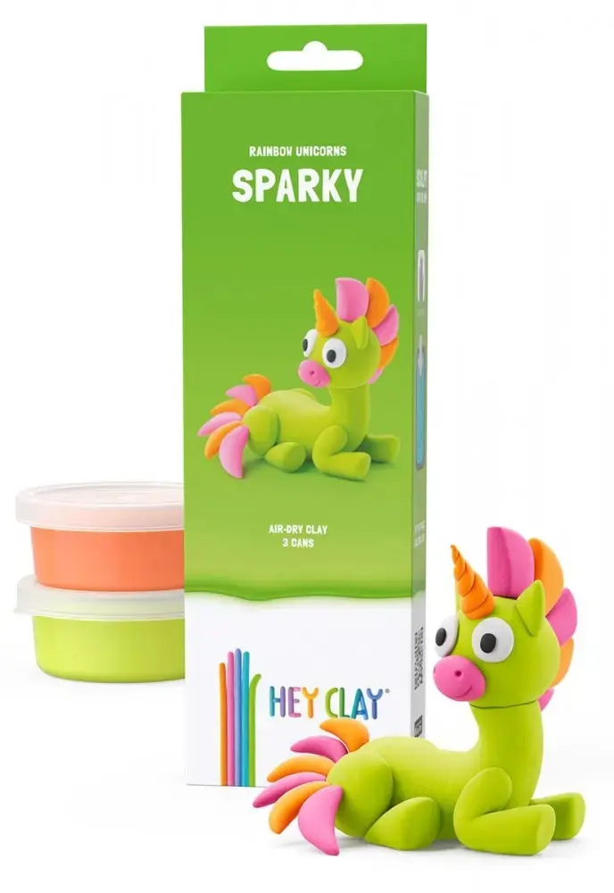 Modelēšanas māls TMTOYS JEDNOROŻCE SPARKY 3 gab. Photo 3