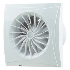 Axial household fan Blauberg Sileo 100 DN100, 100 mm duct diameter, low-noise ventilation