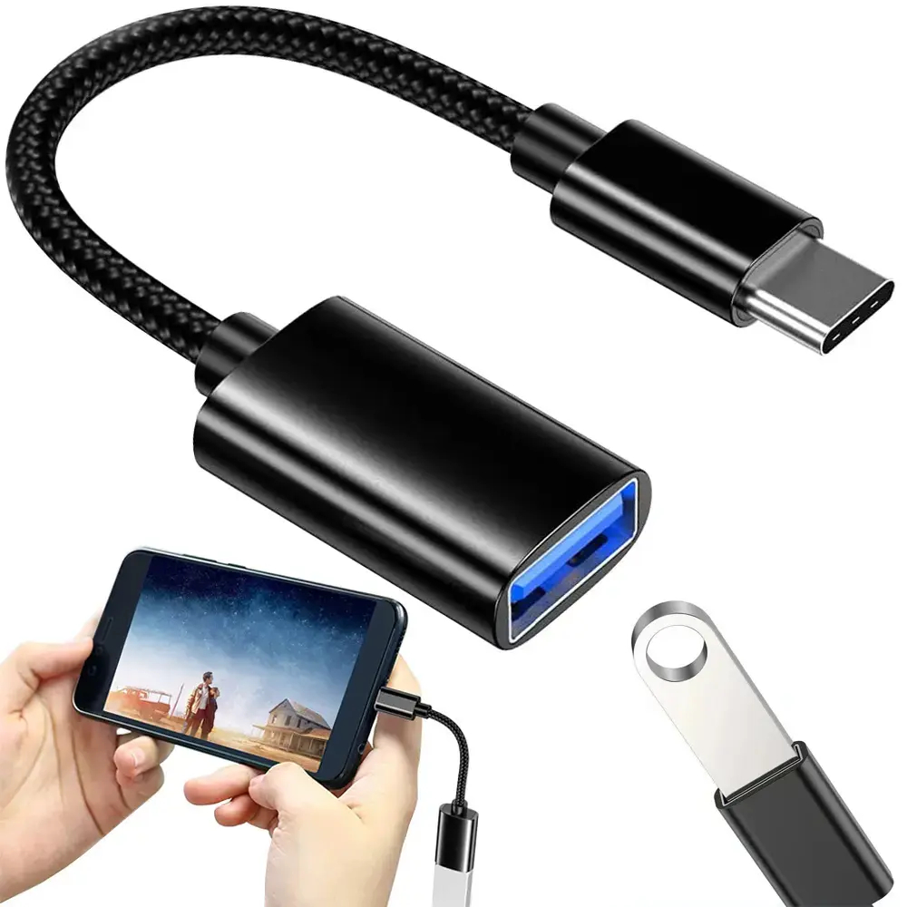 USB-C to USB-A 3.0 OTG adapter Fusion OEM 06296 Photo 2