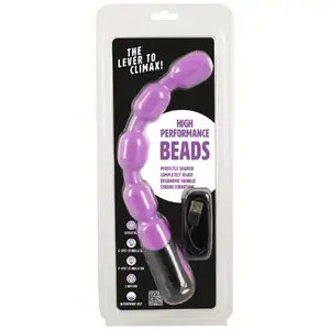 Anālās pērlītes you2toys High Performance Beads silikona, uzlādējamas, ūdensizturīgas, 33 cm, Ø 1,6–3 cm