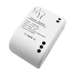Gudrais slēdzis TUYA HS084004 1 kanāls Wi‑Fi 10A DC 7–32V