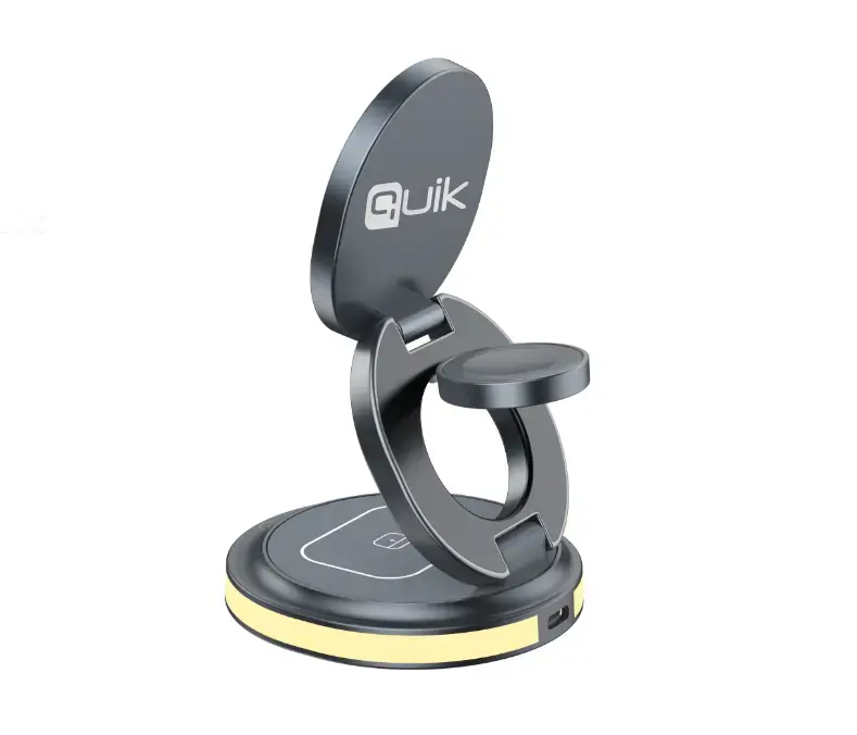 Quik QW-700 Беспроводное зарядное 3‑в‑1 Photo 3