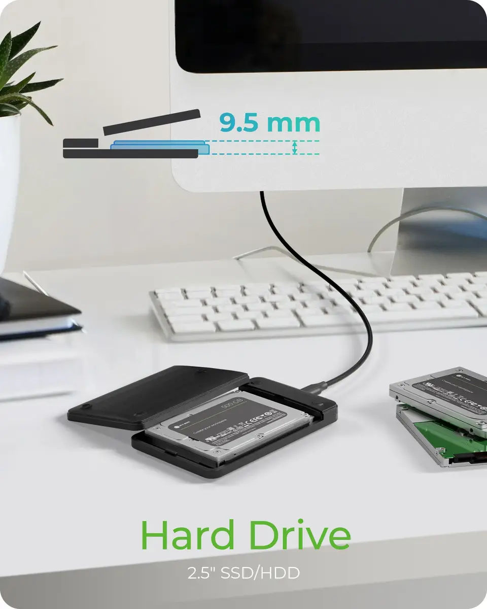 Корпус для SSD ICY BOX IB-201T-CU31 2.5" Photo 3