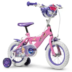 Children's bike HUFFY Disney PRINCESS 12-inch steel frame, 12" wheels, coaster brake, doll seat, hand brake