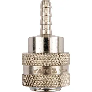 Quick connector hose 6 mm YATO YT-2396 — 6mm pneumatic hose connector