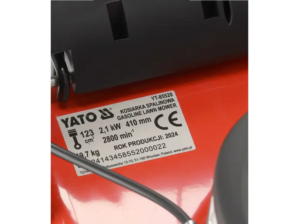 Газонокосилка YATO YT-85520 Photo 5