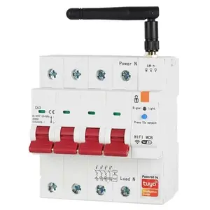 Automātiskais slēdzis TUYA HS084073 3P+N 63A — 3 fāžu + neitrāls, 63 A