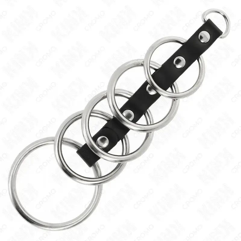 Penis Extension KINK - 5 Metal Rings Photo 4