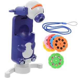 Drawing projector desk stand Kiddyz KIDD-PR1-BL compact foldable bear design