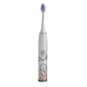 Electric Toothbrush Kiddyz T1 for Kids 3 to 12 Years White 1 Extra Head