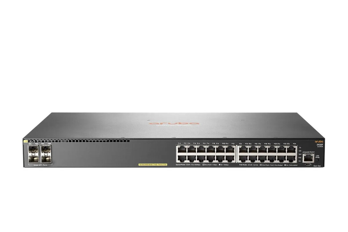 Pārvaldāms slēdzis HP Enterprise Aruba 2930F