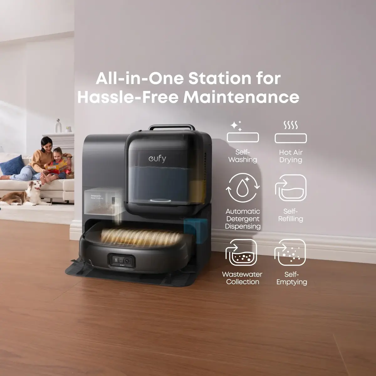 Robots putekļsūcējs Anker Eufy Omni E25 Photo 11