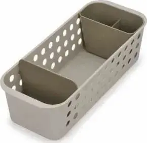 Bathroom storage basket Joseph Joseph EasyStore 70586 — compact ecru design for toiletries
