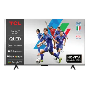 TCL 55" QLED Smart TV P7K — 55" (139,7 cm) 4K UHD 3840×2160, Google TV, HDMI 2.1, 60 Hz