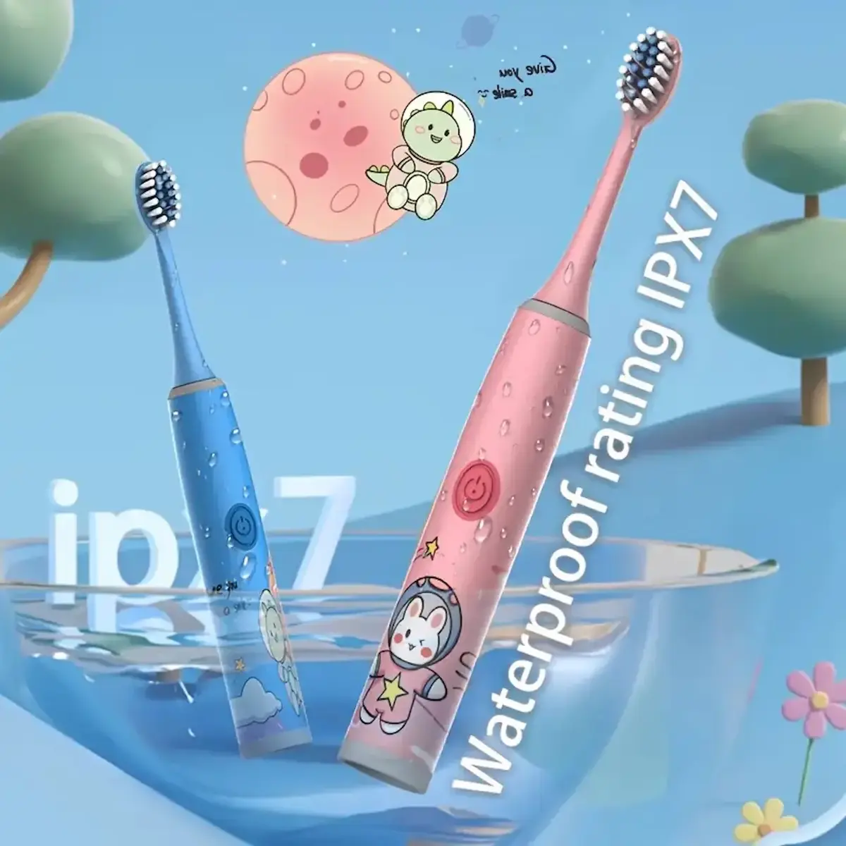 Электрическая зубная щётка Kiddyz T1 Photo 2