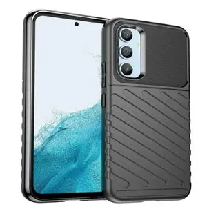 Чехол iLike Silicone Armor для Samsung Galaxy A54 5G — чёрный, мягкий ударопрочный TPU