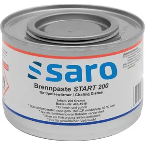 Тепловая паста SARO DegPasta DE137408-1010 200 г, горение до 3 ч, макс. температура 90 °C