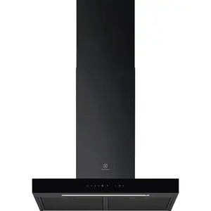 Kitchen hood Electrolux LFT816K, charcoal filter, noise level 63 dB, Energy class A