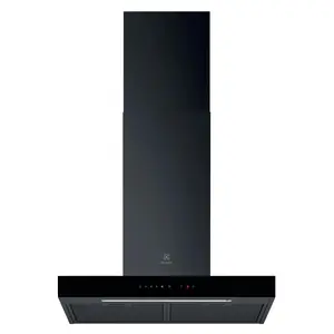 Electrolux LFT816K Wall-mounted Black 600 m³/h Range Hood with LED Lighting and Energy Class A