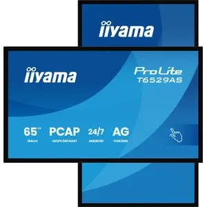 iiyama 65" All-in-One PCAP Интерактивный Дисплей 4K Ultra HD Сенсорный
