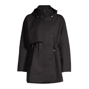 Casall Scandi Trench Rain Coat, black