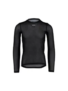 Велосипедная базовая футболка POC ESSENTIAL LAYER LS - черный