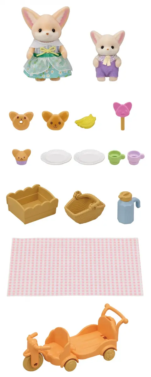Epoch Sylvanian Families Piknika komplekts Fenece Photo 4