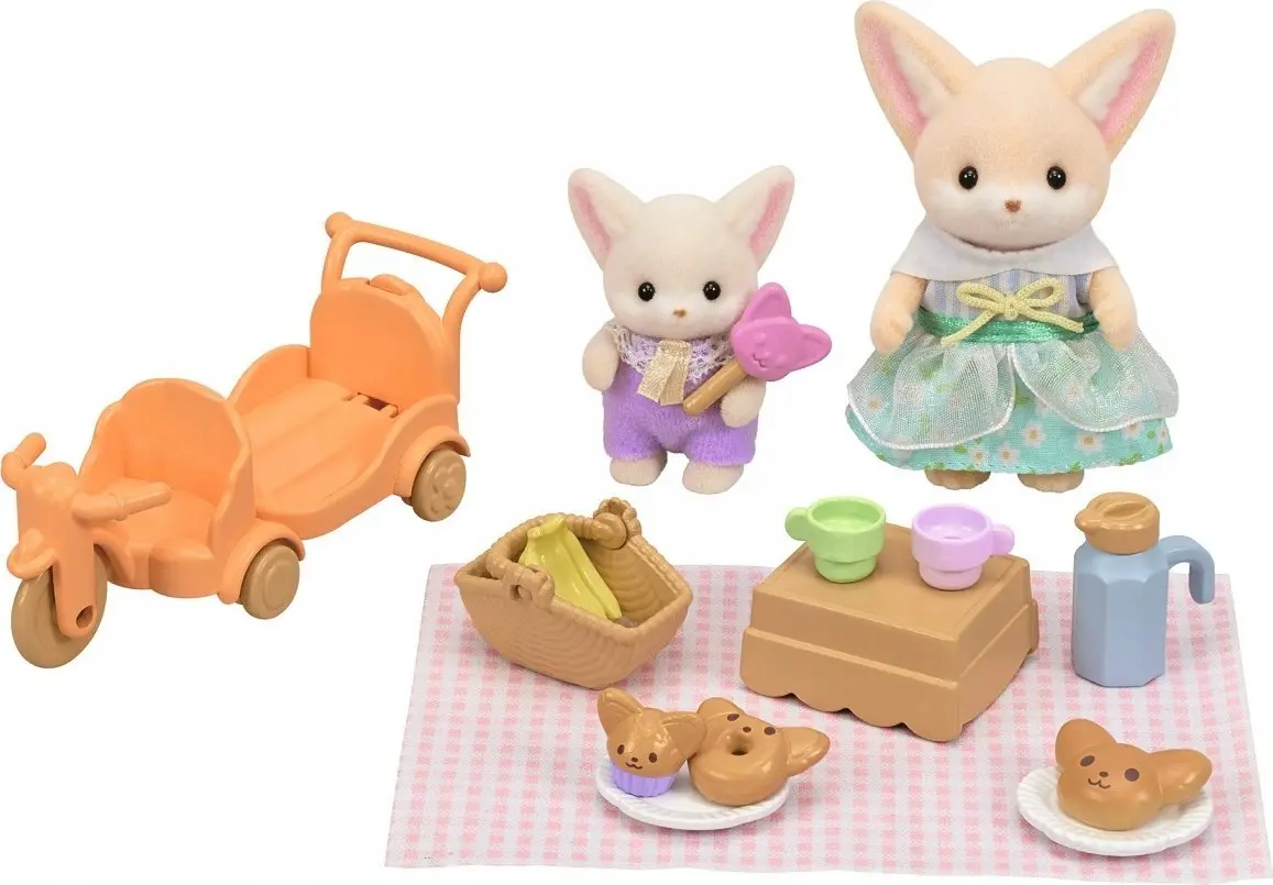 Epoch Sylvanian Families Набор для пикника Феннек Photo 9