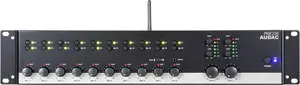 Two-zone ten-channel preamplifier Audac PRE220 — two-zone, 10-channel audio preamp
