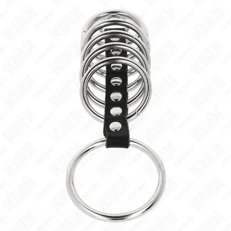 Penis Enhancement KINK - 7 Metal Rings Photo 3