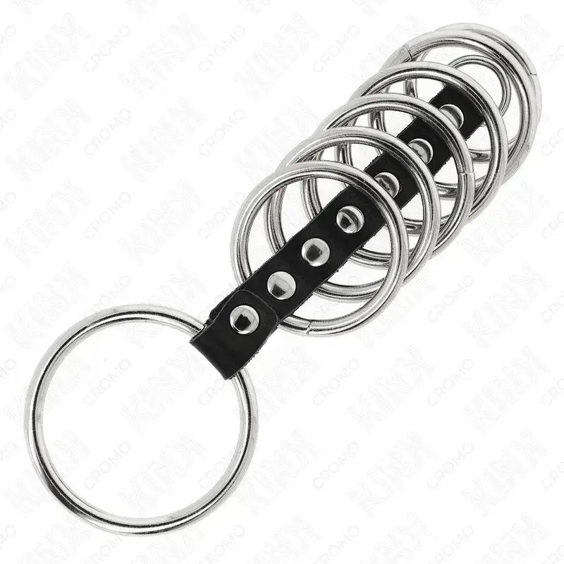 Penis Enhancement KINK - 7 Metal Rings Photo 4