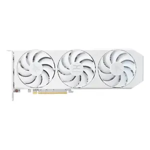 Видеокарта PowerColor Hellhound Radeon RX 9060 XT Spectral White — 16 ГБ GDDR6, 128‑bit, PCIe 5.0