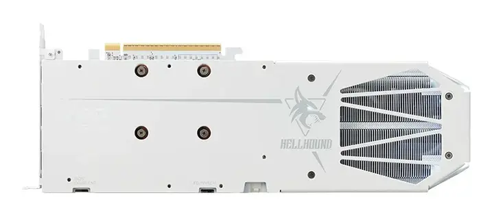 PowerColor Hellhound Radeon RX 9060 XT Spectral White Photo 4