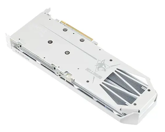 PowerColor Hellhound Radeon RX 9060 XT Spectral White Photo 5