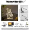 3D LED ночная лампа E-LIGHT ILU Football Photo 3