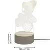 3D LED ночная лампа E-LIGHT ILU Football Photo 5