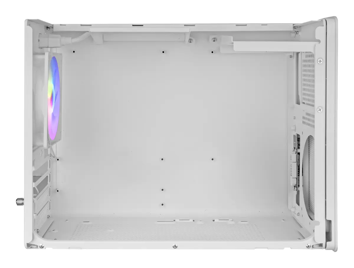Mars Gaming MC-XPSW Balts Mini Tower Korpuss Photo 9