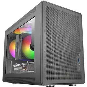 Computer Case Mars Gaming MCXPS mATX Ultra-Compact Black