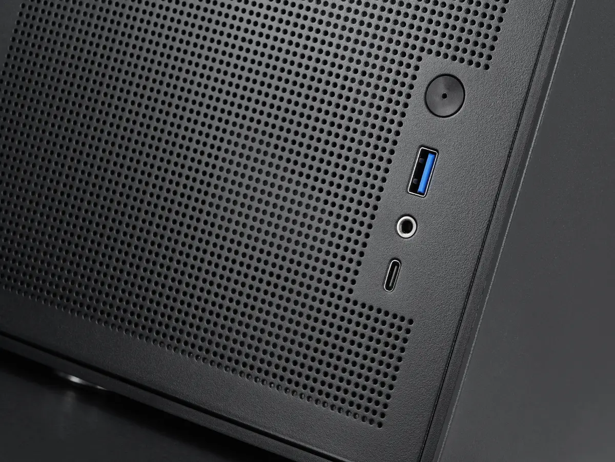 Mars Gaming MC-XPS Mini Tower PC Case Black Photo 11