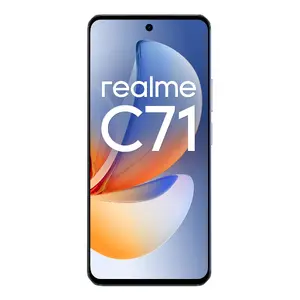 Smartphone REALME C71 — 6.67" display, Unisoc T7250, 8 GB RAM, 256 GB, 50 MP, 6000 mAh, White